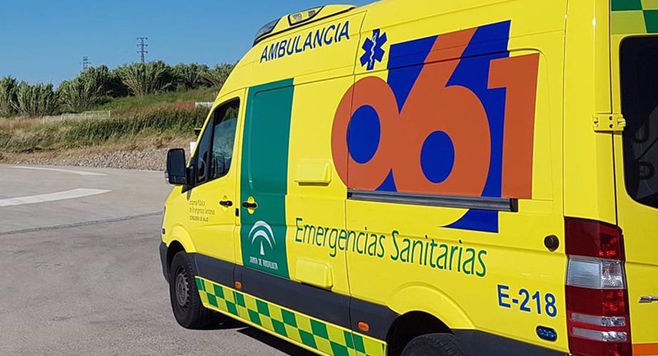 Ambulancia perteneciente al 061