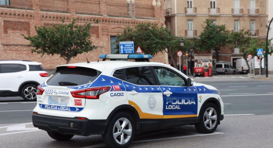 Vehículo de la Policía Local de Cádiz