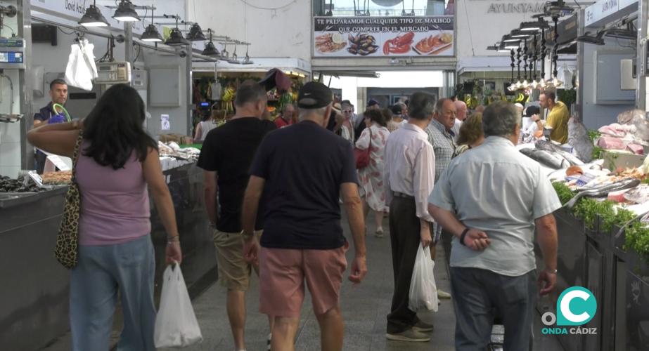 Imagen del Mercado Central de Abastos de Cádiz. 