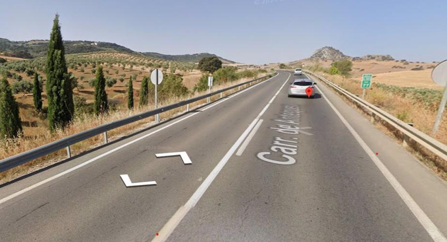 Lugar del accidente 