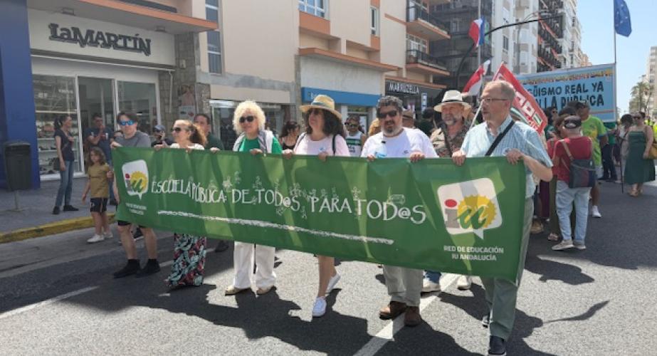 Manifestación Marea Verde