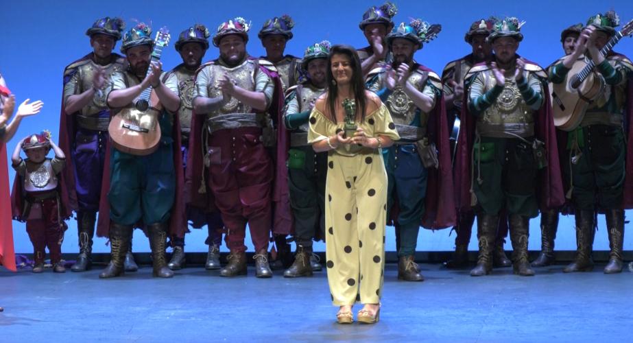 La autora Mar Muñoz ha sido galardonada con el premio a la componente más carismática. 