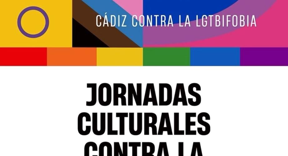Catel de las Jornadas Culturales contra la LGTBIfobia, organizadas por Ayuntamiento, UCA y Fundación del Cádiz CF.
