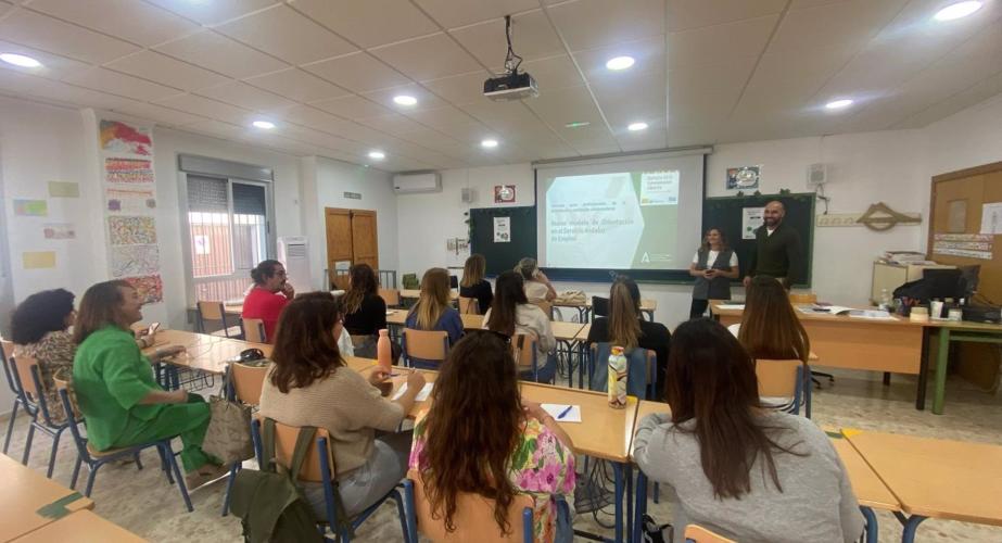 Imagen de una de las sesiones de actividades 