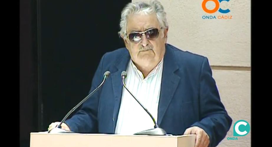 José Mújica recibió en 2013 el Premio ‘Libertad Cortes de Cádiz’.