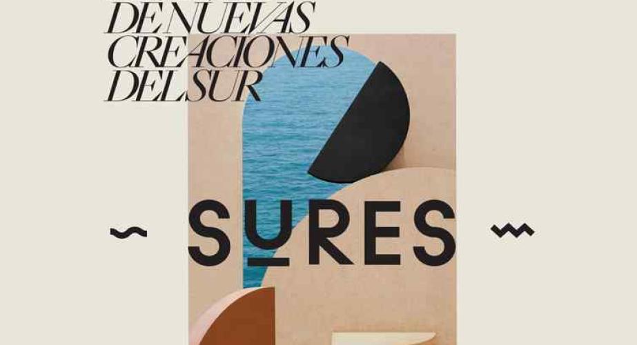 Cartel que ilustra el primer Festival de Nuevas Creaciones del Sur, SURES.