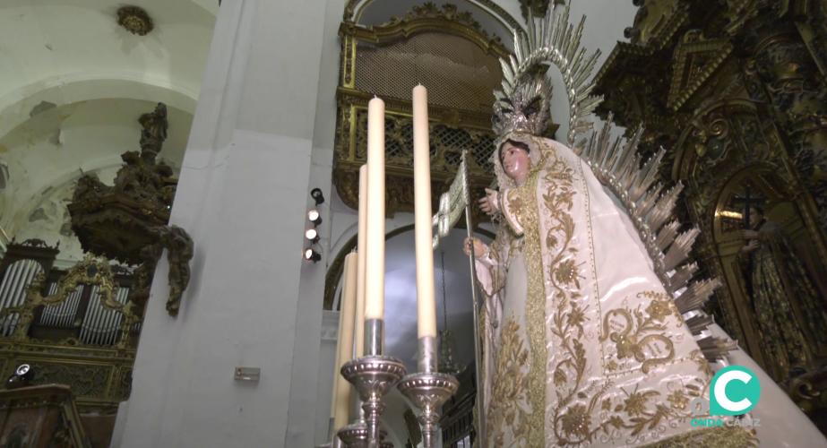 Poder Divino este viernes aguarda en el templo de la calle compañia para la procesión mariana