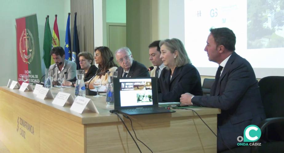 Una de las intervenciones en la sesión celebrada este lunes