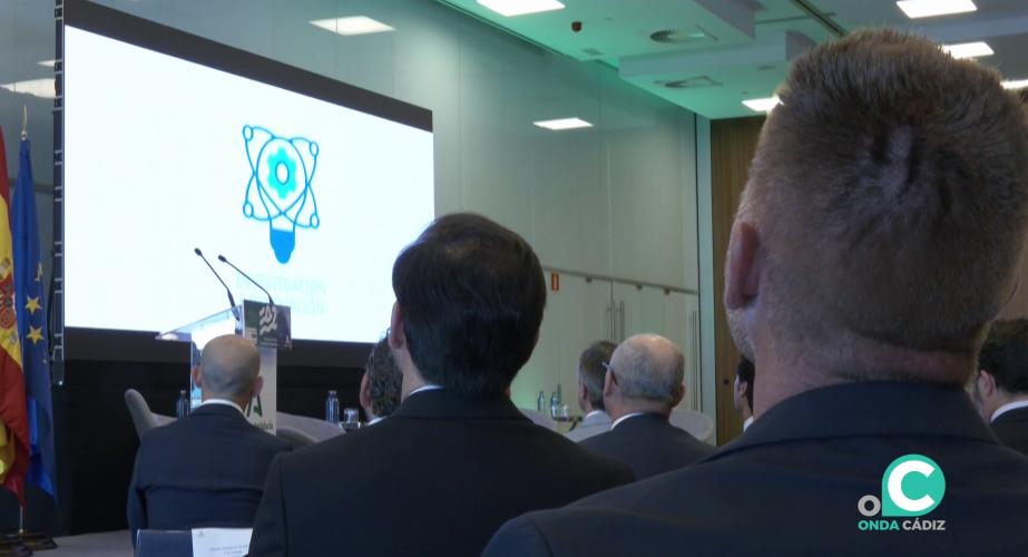 Un momento de la presentación del proyecto en el Parador Hotel Atlántico