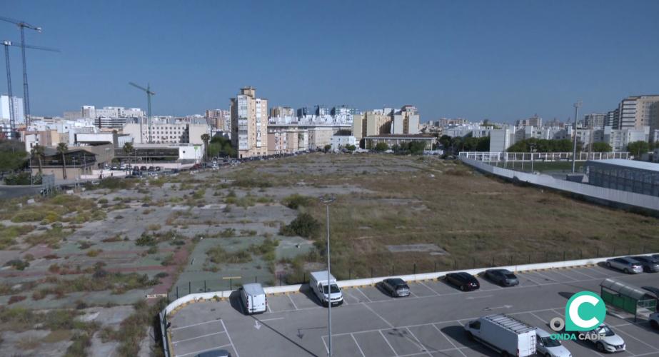 Terrenos de los antiguos terrenos de la areonaútica donde se proyecta el nuevo equipamiento