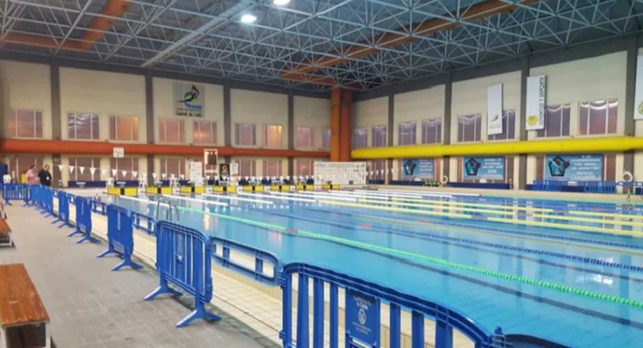Interior del Complejo Deportivo Ciudad de Cádiz.