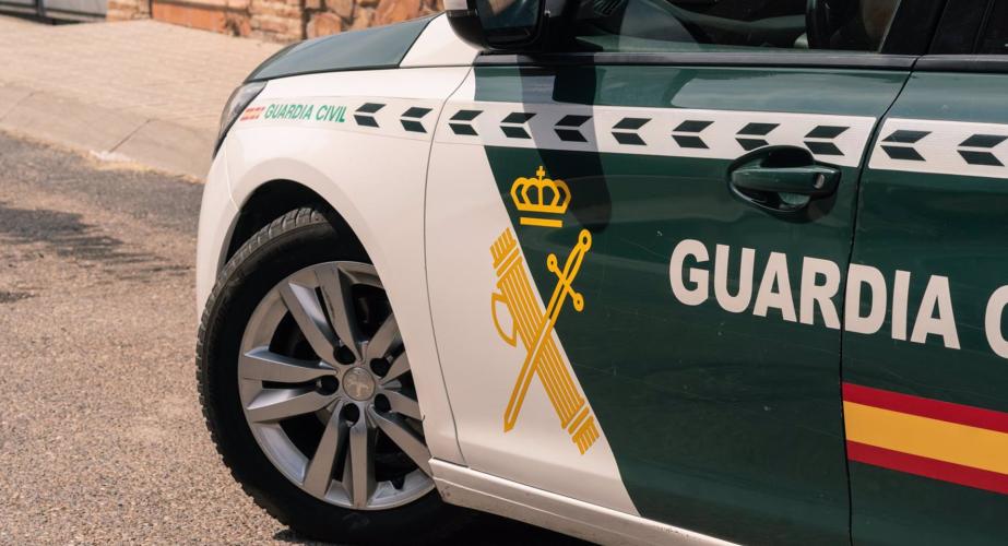 Un coche de la Guardia Civil en una foto de archivo