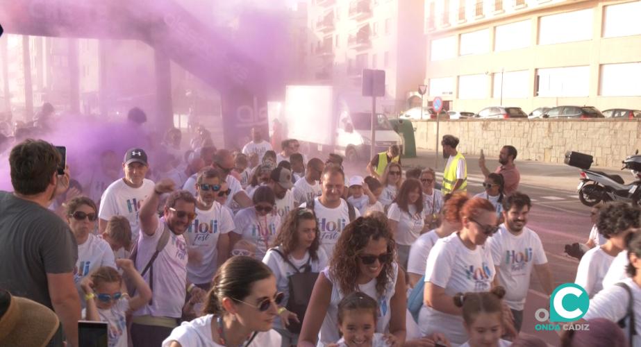Carrera popular por el Paseo Marítimo de Cádiz. 