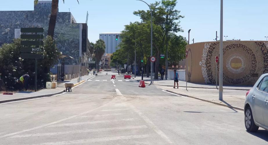 La Avenida Marconi quedará cortada al tráfico en su acceso desde la Avenida de la Sanidad Pública.