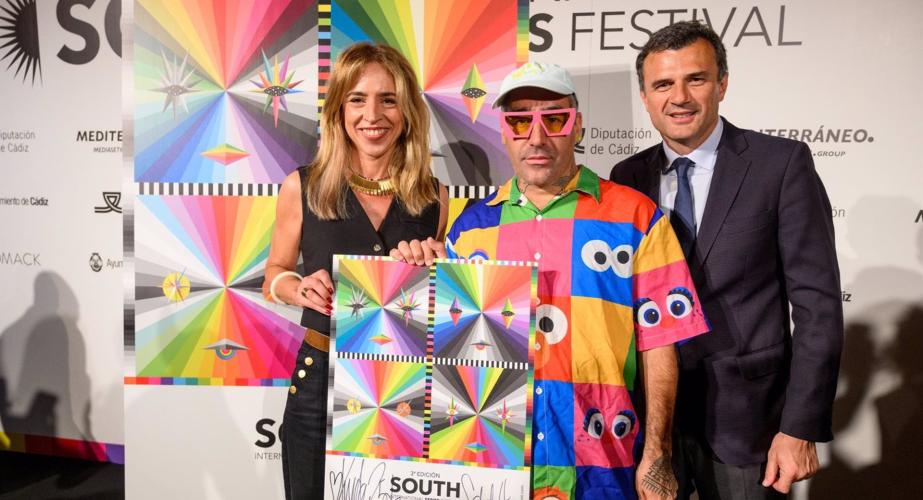 La presidenta de la Diputación de Cádiz y el alcalde de Cádiz en el acto del South International Series Festival