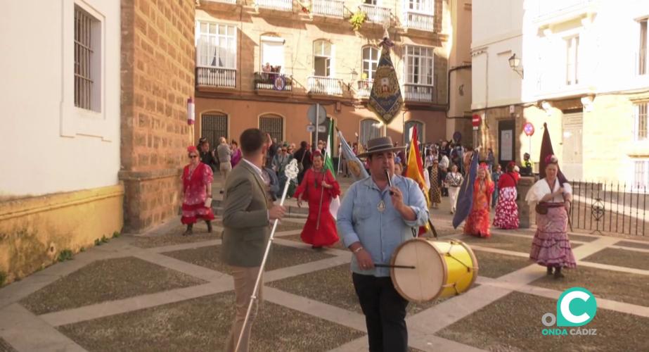 Distintas visitas y actos marcarán el inicio de la partida desde la capital gaditana hasta la Aldea