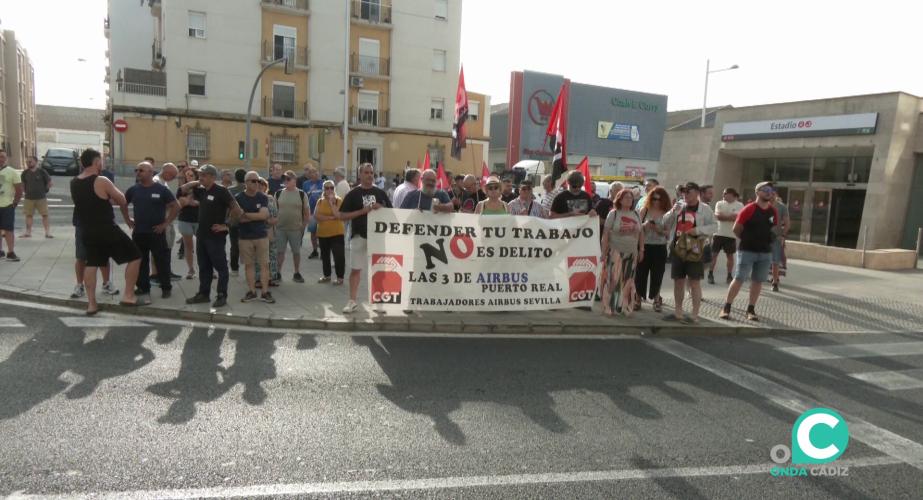 Concentración de apoyo este miercoles en la avenida Sanidad Pública junto al Estadio