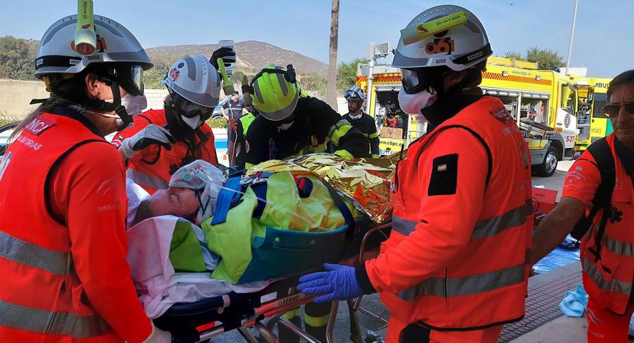 Imagen de archivo de una intervención de emergencias 