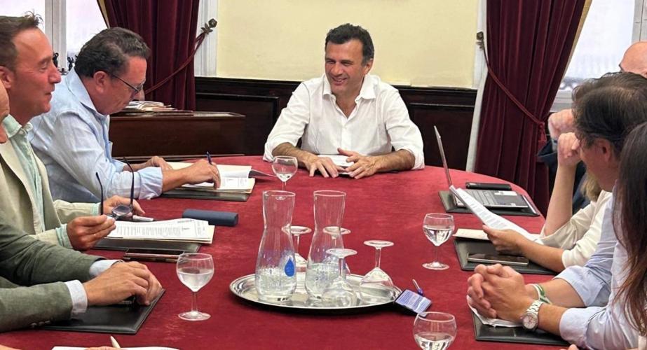 Bruno García, en la Junta de Gobierno Local