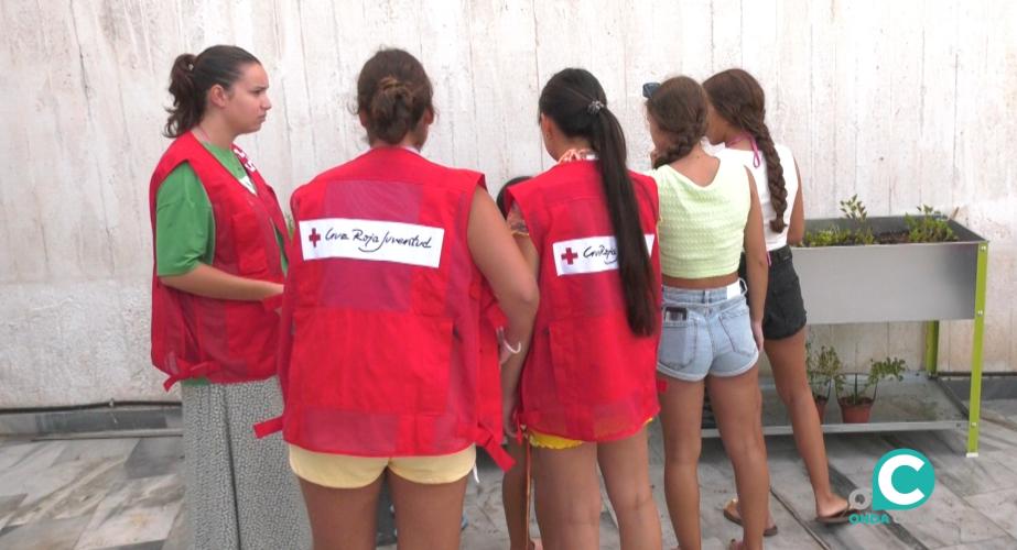 Niños y niñas a partir de 3 años participan en el campamento de verano de Cruz Roja Juventud. 