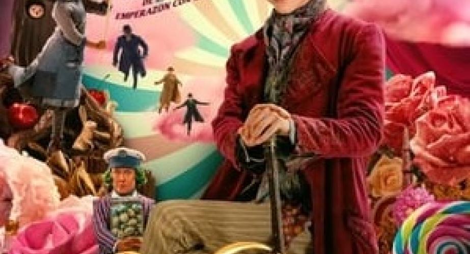El cartel de la película "Wonka".