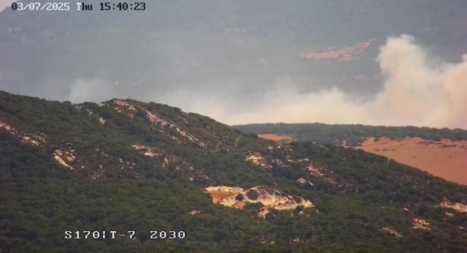 Imagen aerea del lugar del siniestro