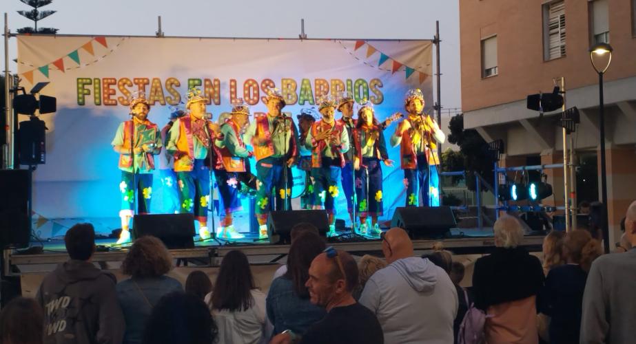 Astilleros vive la segunda entrega de 'Fiestas en los barrios de Cádiz'.