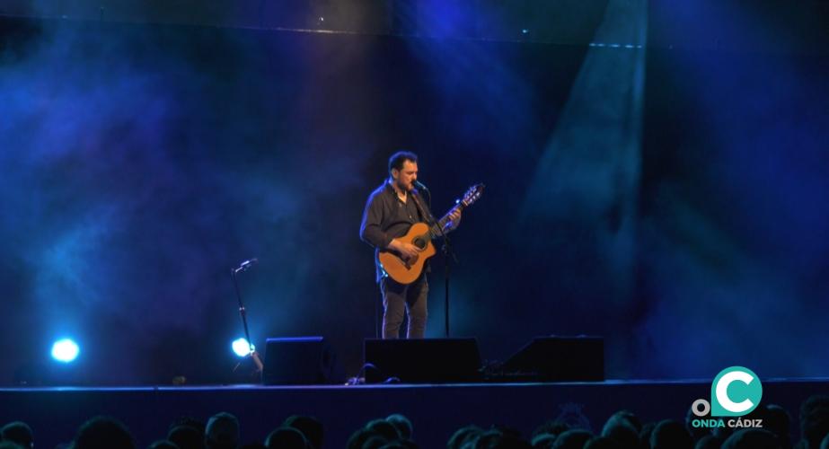 Concierto de Ismael Serrano en el Baluarte de la Candelaria.