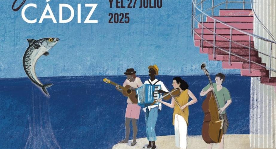 Detalle del cartel anunciador de la cita
