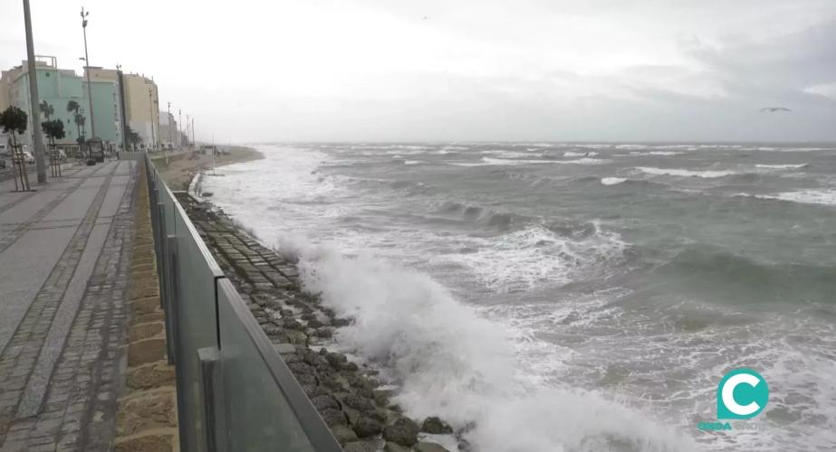Durante estos días se prevén importantes fenómenos costeros y viento fuerte en la provincia de Cádiz.