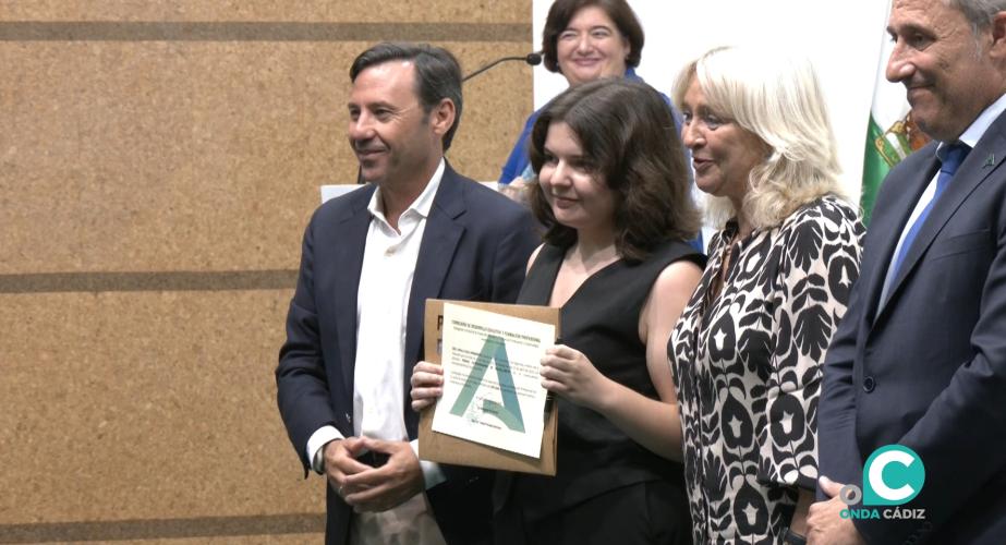 Acto de entrega de los premios Extraordinarios de Bachillerato.