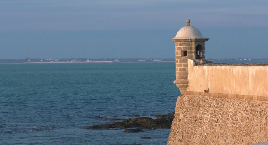 Casamata de la histórica fortificación 