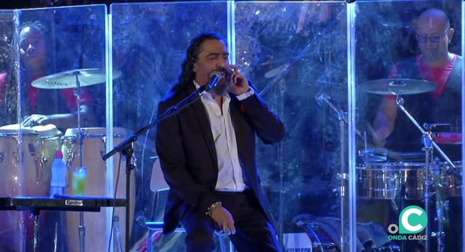 El artista en un concierto ofrecido en Cádiz en 2017
