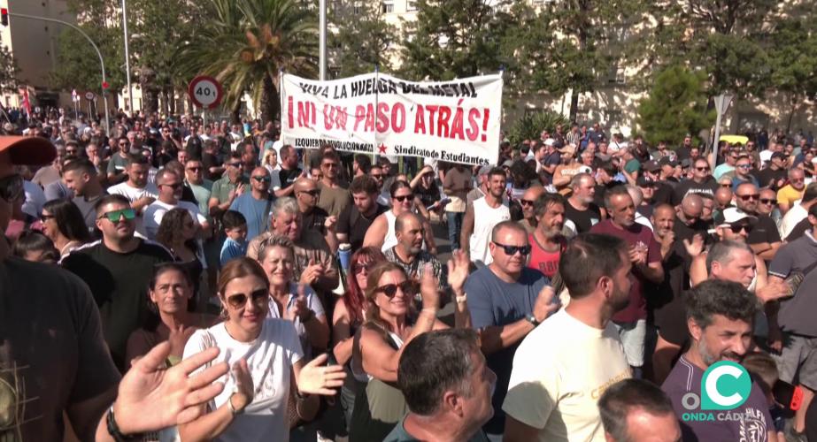 Imagen de una de las concentraciones durante las pasadas protestas
