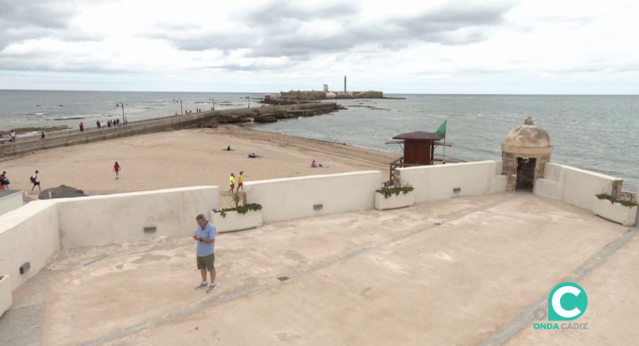 Imagen del nuevo espacio recuperado junto a La Caleta