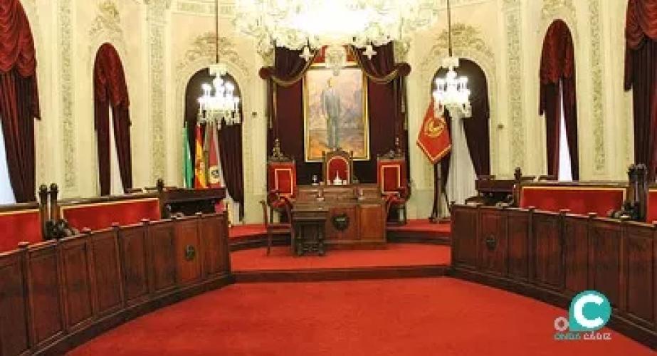 El salón de plenos del Ayuntamiento, escenario de la presentación 