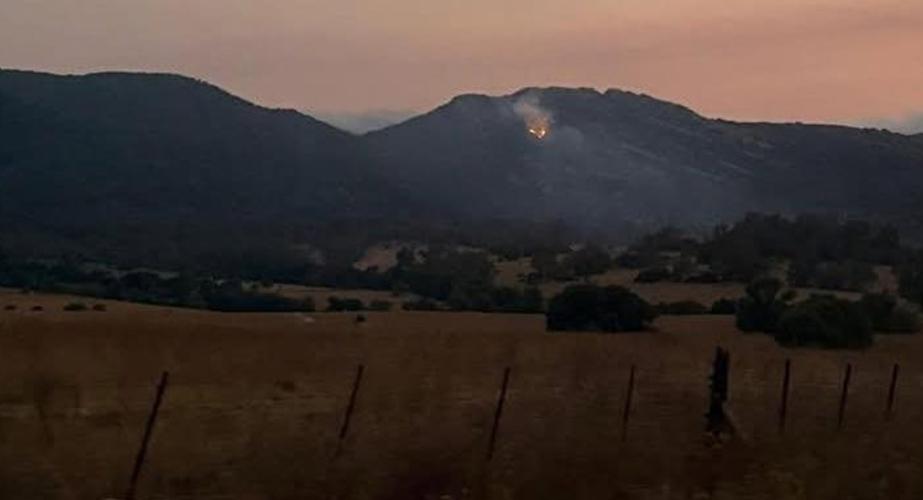 Imagen del siniestro en el paraje de la localidad gaditana