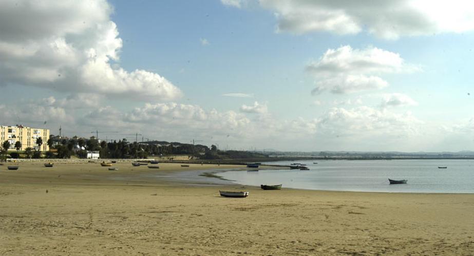  Vista de la playa de Puerto Real.