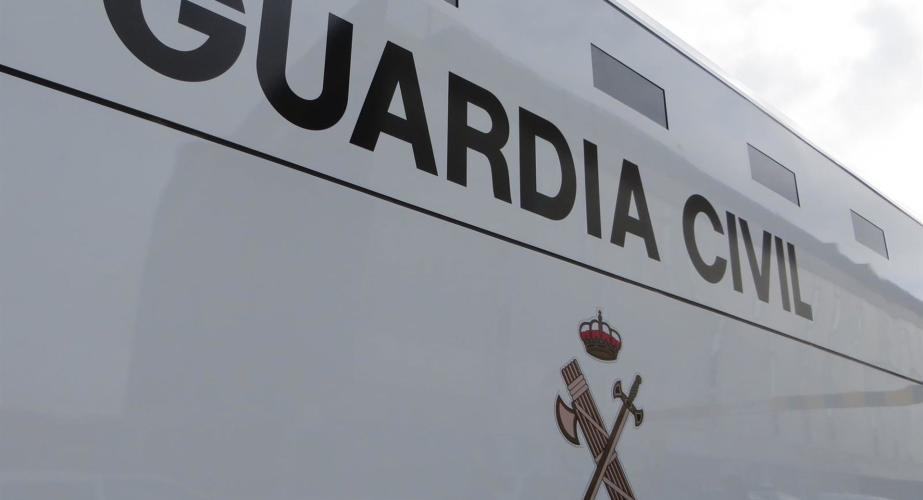 Vehículo de la Guardia Civil.