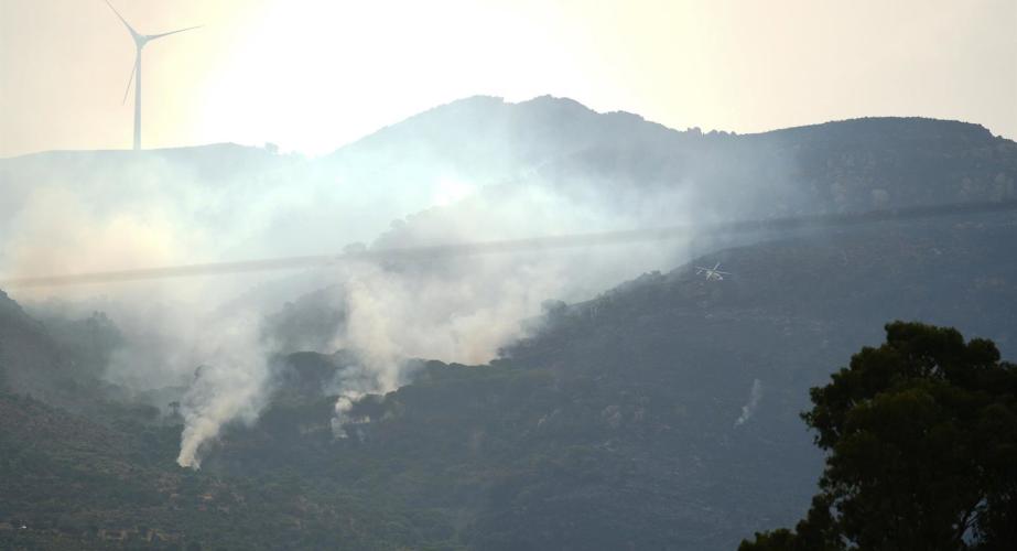 Lugar del siniestro en el paraje La Peña  