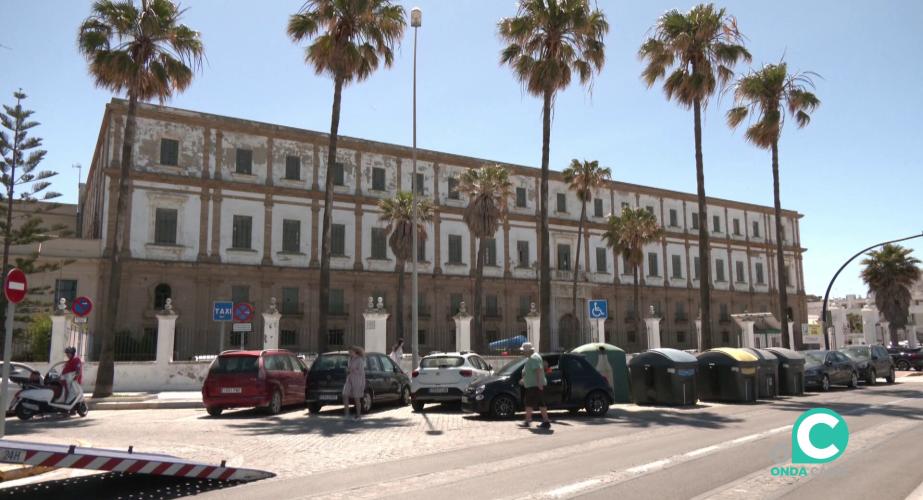 Vista del histórico edficio