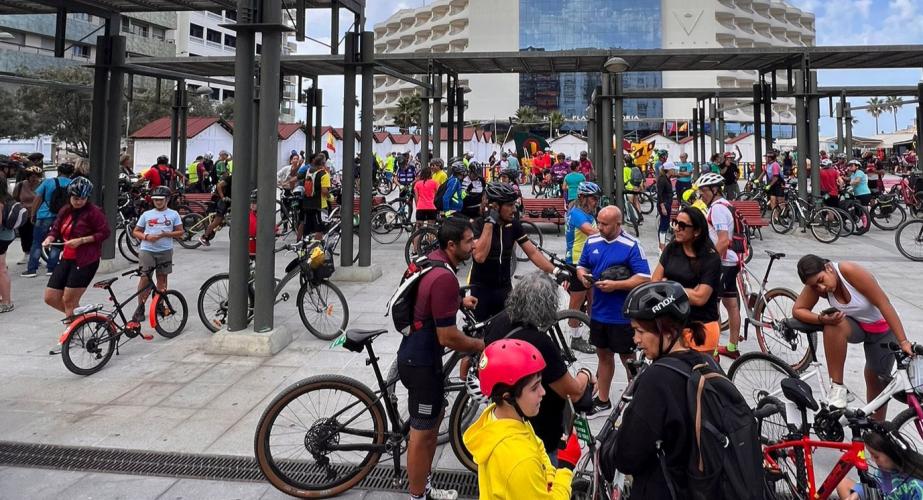Concentración en la Glorieta Ana Orantes. 