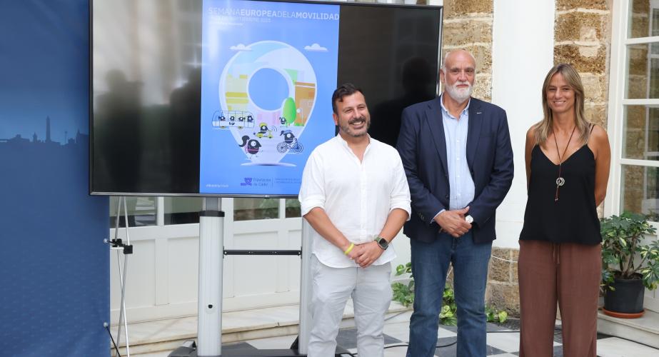 Imagen de la presentación del programa de actividades por la Diputación de Cádiz. 