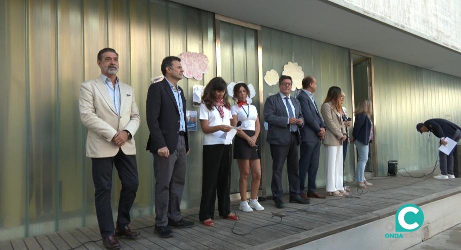 Visita institucional al Reyes Católicos en este inicio de curso.
