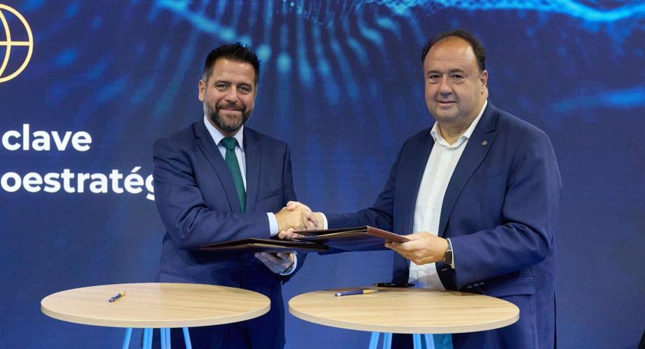 El delegado de la Zona Franca de Cádiz y el rector de la Universidad de Cádiz, suscriben convenio para organizar el Blue Zone Forum de 2026