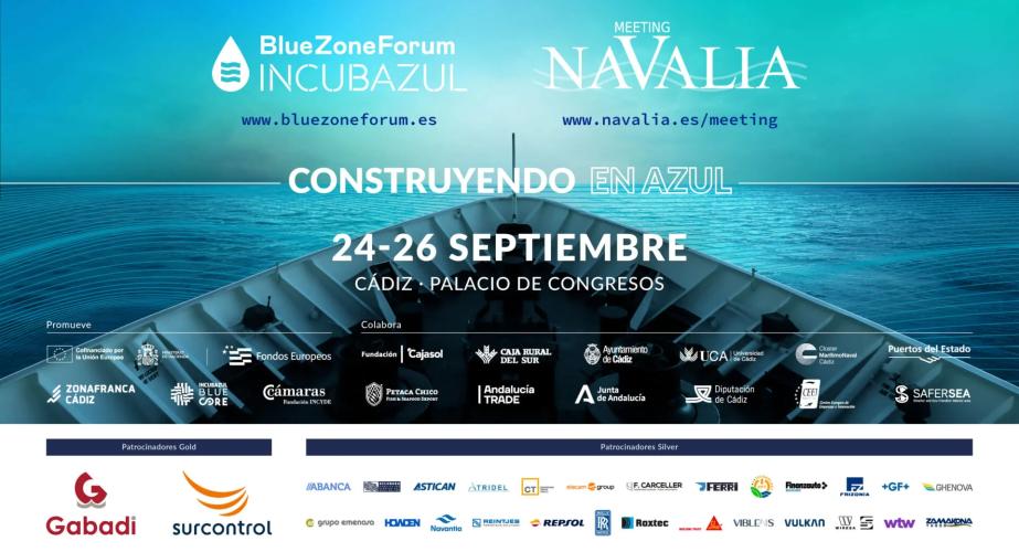 Cartel de la nueva edición del Blue Zone Forum.