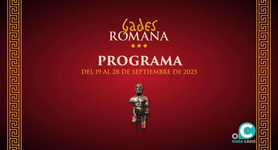Continúan las actividades de Cádiz Romana hasta el 28 de septiembre.