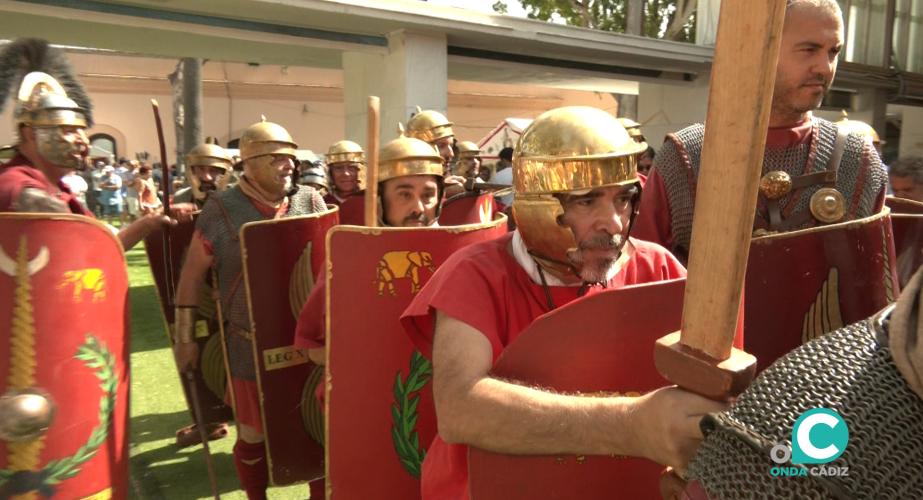 Recreación histórica en el Baluarte de la Candelaria.