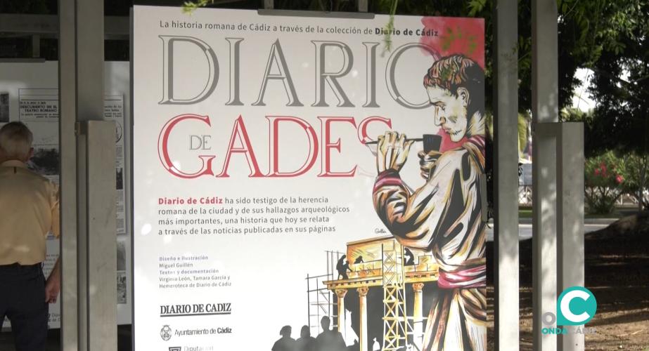 Diario de Gades se muestra en el Paseo de Canalejas. 