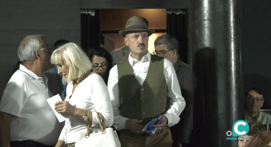 Álex O’Dogherty en la inauguración de  Alcances.